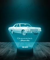 Lampka LED 3D Plexido Samochód Chevrolet Impala - 3