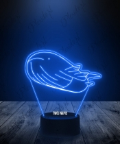 Lampka LED 3D Plexido Pokemon Wailord - 3