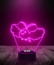 Lampka LED 3D Plexido Pokemon Swablu - 1