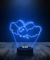 Lampka LED 3D Plexido Pokemon Swablu - 2