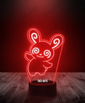 Lampka LED 3D Plexido Pokemon Spinda - 2