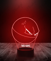 Lampka LED 3D Plexido Pokemon Voltorb - 3