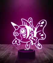 Lampka LED 3D Plexido Pokemon Seaking - 1