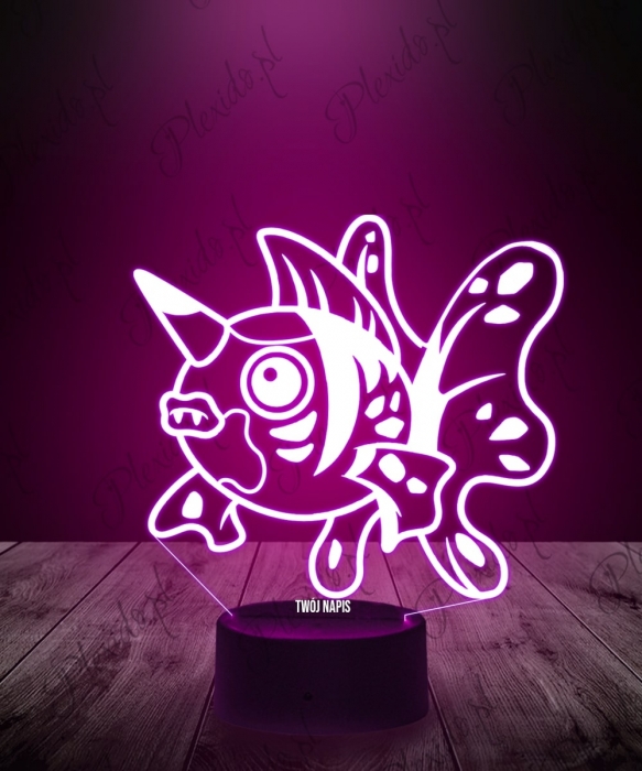 Lampka LED 3D Plexido Pokemon Seaking - 1