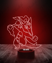 Lampka LED 3D Plexido Pokemon Marowak - 2