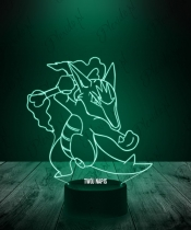 Lampka LED 3D Plexido Pokemon Marowak - 3