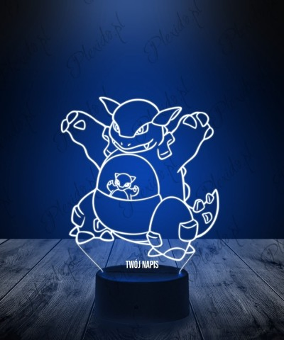 Lampka LED 3D Plexido Pokemon Kangaskhan - 1