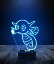 Lampka LED 3D Plexido Pokemon Horsea - 2