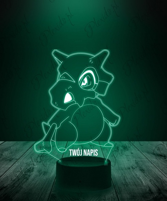 Lampka LED 3D Plexido Pokemon Cubone - 1