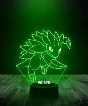 Lampka LED 3D Plexido Pokemon Sandslash - 1