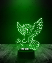 Lampka LED 3D Plexido Pokemon Pidgeotto - 1