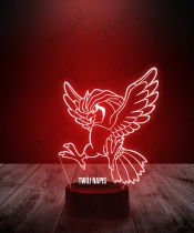 Lampka LED 3D Plexido Pokemon Pidgeotto - 2