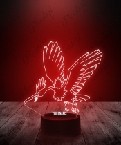 Lampka LED 3D Plexido Pokemon Fearow - 3