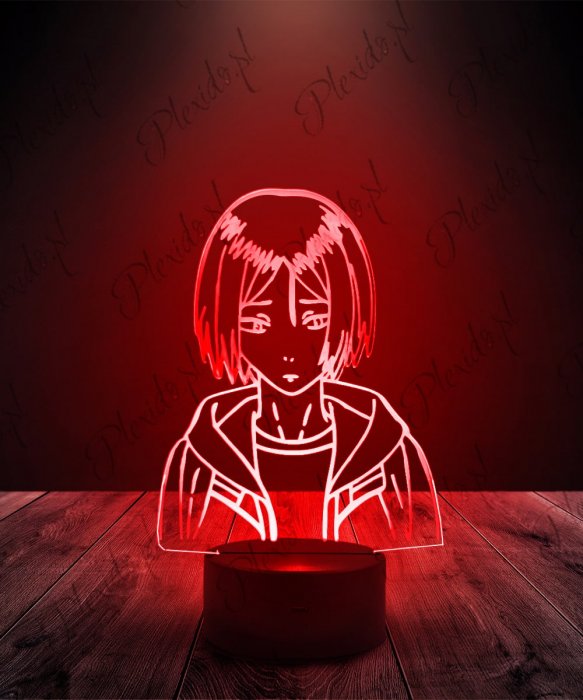 Lampka LED 3D Plexido Haikyuu Kenma