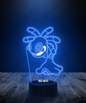 Lampka LED 3D Plexido Pokemon Cradily - 1