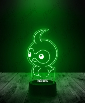 Lampka LED 3D Plexido Pokemon Castform - 2