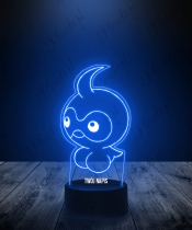 Lampka LED 3D Plexido Pokemon Castform - 3