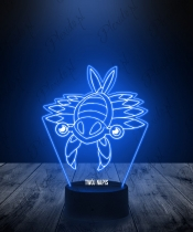 Lampka LED 3D Plexido Pokemon Anorith - 3