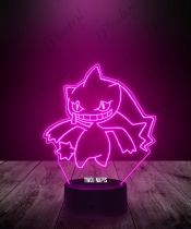 Lampka LED 3D Plexido Pokemon Banette - 3