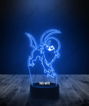 Lampka LED 3D Plexido Pokemon Absol - 3