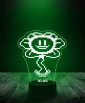 Lampka LED 3D Plexido Undertale Flowey - 3