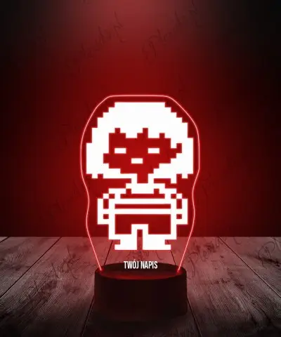 Lampka LED 3D Plexido Undertale Firsk - 1