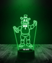 Lampka LED 3D Plexido Five Nights at Freddy’s Toy Freddy - 1