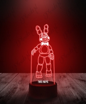Lampka LED 3D Plexido Five Nights at Freddy’s Bonnie - 1