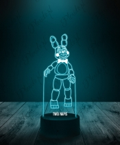 Lampka LED 3D Plexido Five Nights at Freddy’s Bonnie - 2