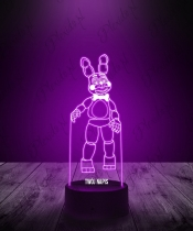 Lampka LED 3D Plexido Five Nights at Freddy’s Bonnie - 3