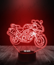 Lampka LED 3D Plexido Motocykl Suzuki SV 650 S - 1