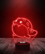 Lampka LED 3D Plexido Pokemon Spheal - 1