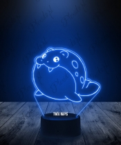 Lampka LED 3D Plexido Pokemon Spheal - 3