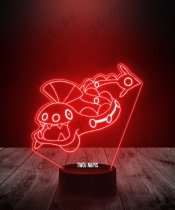 Lampka LED 3D Plexido Pokemon Huntail - 2