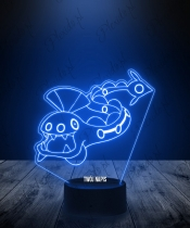 Lampka LED 3D Plexido Pokemon Huntail - 3