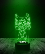 Lampka LED 3D Plexido Dota Underlords Zeus - 1