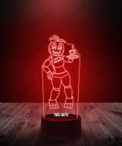 Lampka LED 3D Plexido Five Nights at Freddy's Toy Chica FNAF - 2