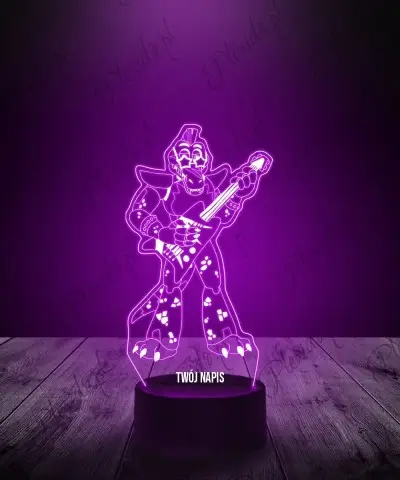 Lampka LED 3D Plexido Five Nights at Freddy's Monty FNAF - 1