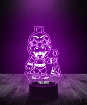 Lampka LED 3D Plexido Five Nights at Freddy's Mini Monty FNAF - 1