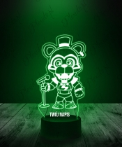 Lampka LED 3D Plexido Five Nights at Freddy's Mini Glamrock FNAF - 2