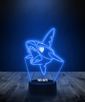 Lampka LED 3D Plexido Pokemon Sharpedo - 3