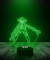 Lampka LED 3D Plexido Pokemon Deoxys - 2