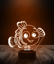 Lampka LED 3D Plexido Gdzie Jest Nemo - Nemo - 1