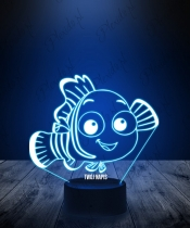 Lampka LED 3D Plexido Gdzie Jest Nemo - Nemo - 2