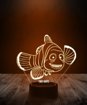 Lampka LED 3D Plexido Gdzie Jest Nemo Tata Marlin - 3