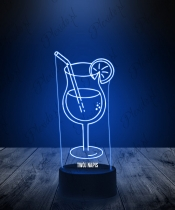 Lampka LED 3D Plexido Drink Bar Koktajl - 1