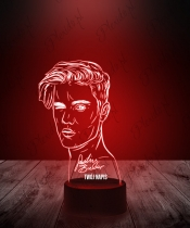 Lampka LED 3D Plexido Justin Bieber Autograf - Beliebers - 2