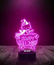 Lampka LED 3D Plexido Halloween Hello Kitty - 3