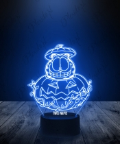 Lampka LED 3D Plexido Halloween Garfield - 1