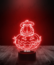 Lampka LED 3D Plexido Halloween Garfield - 2